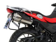ヘプコ&ベッカー 正規品 サイドケースホルダー(キャリア) (Lock it system) ブラック BMW G650GS